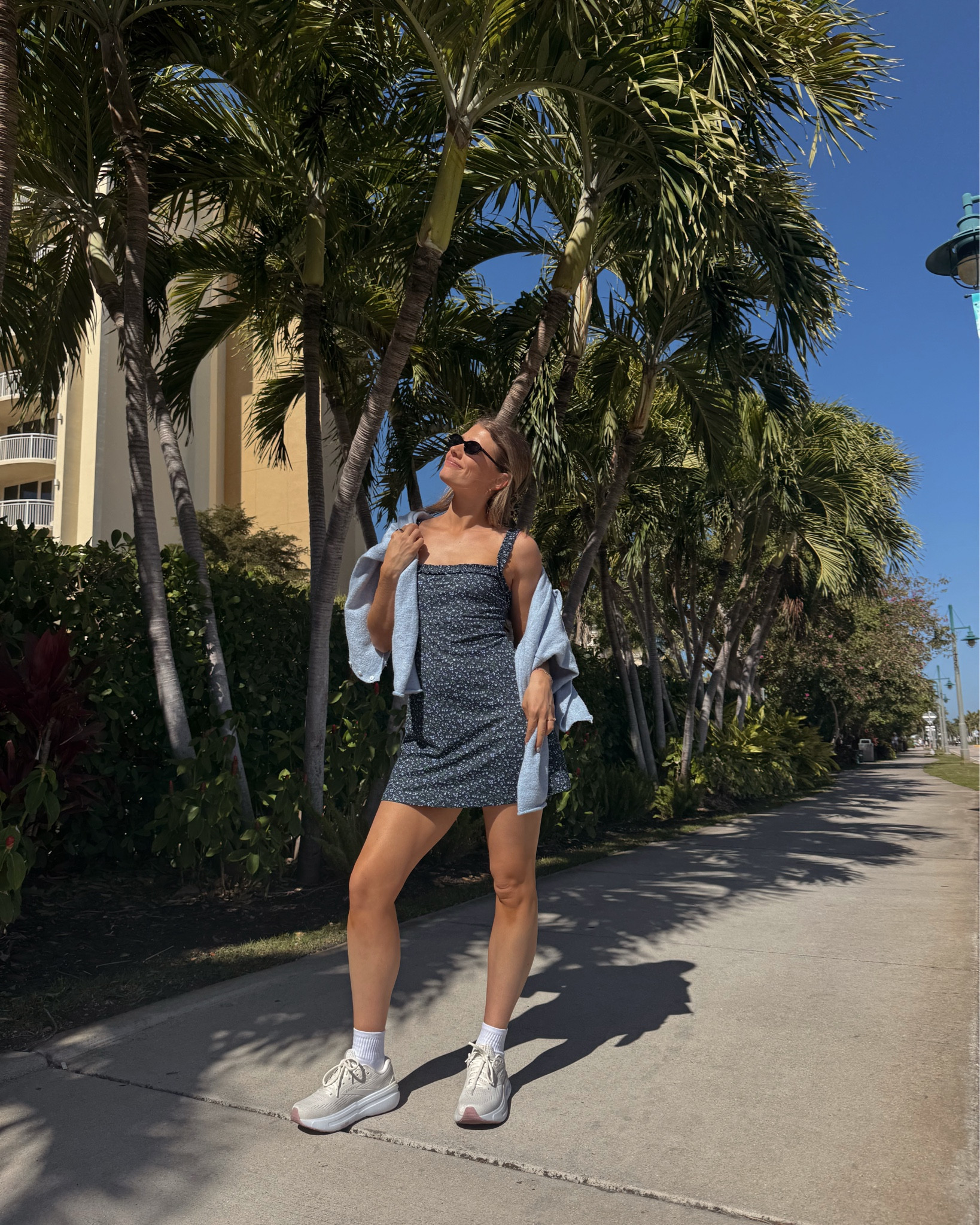 My new favorite tennis dress!! I got my regular size small. @abercrombie 

#LTKfitnessgoals