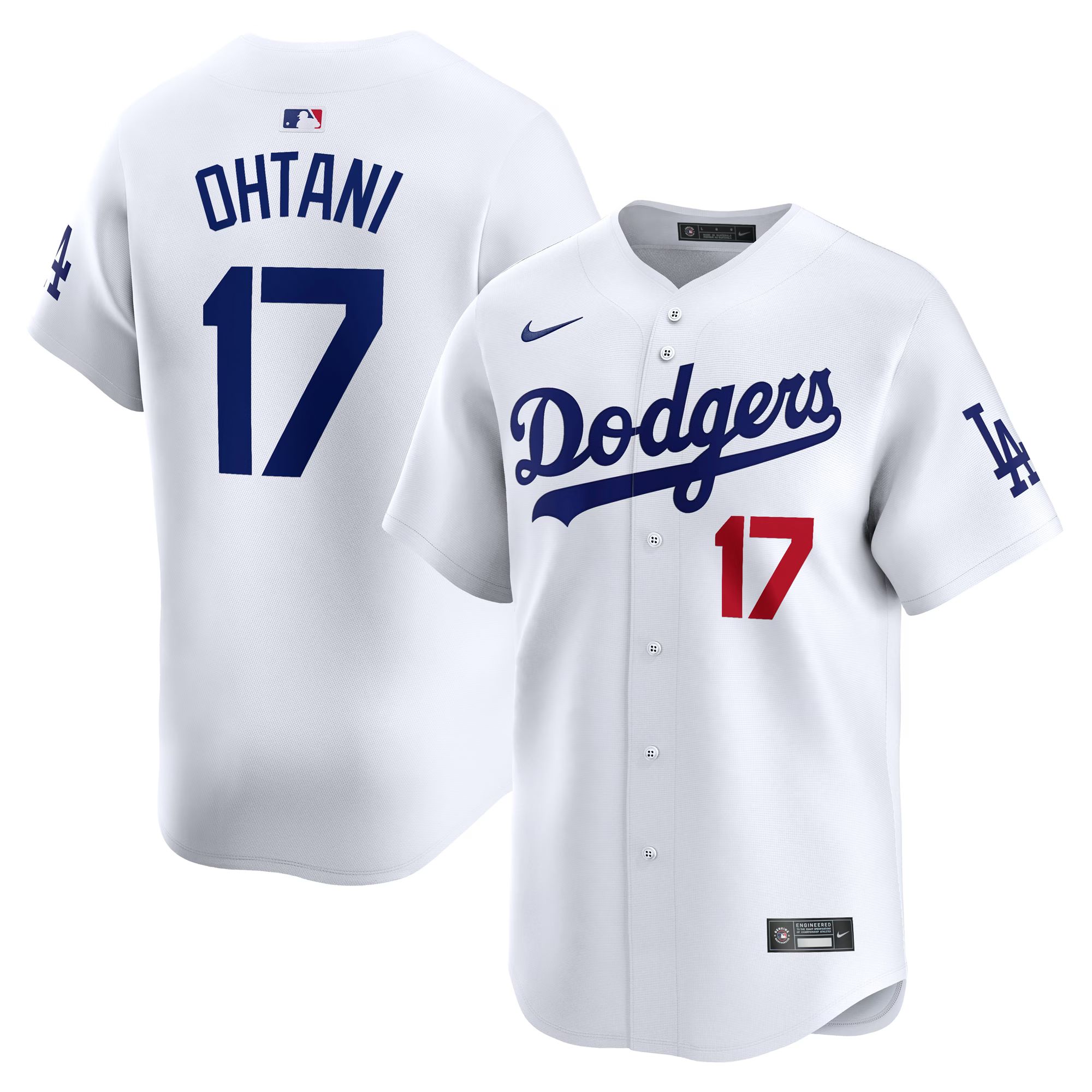 Shohei Ohtani Los Angeles Dodgers Nike Home Limited Player Jersey - White | Fanatics