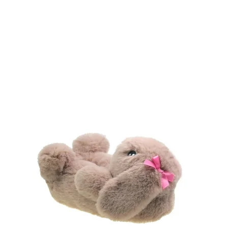 Wonder Nation Little & Big Girl Animal Slippers | Walmart (US)