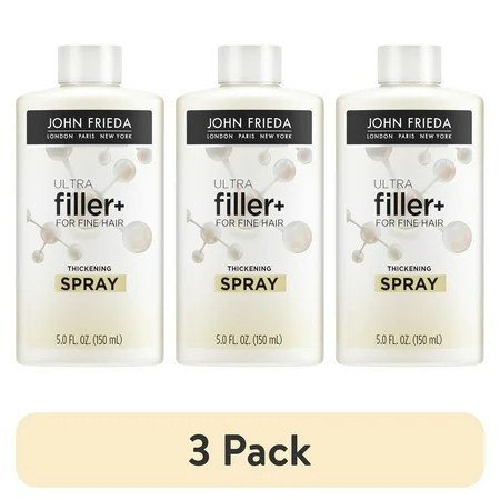(3 pack) John Frieda ULTRAfiller+ Thickening Spray for Fine Hair Volumizing Spray 5 oz | Walmart (US)