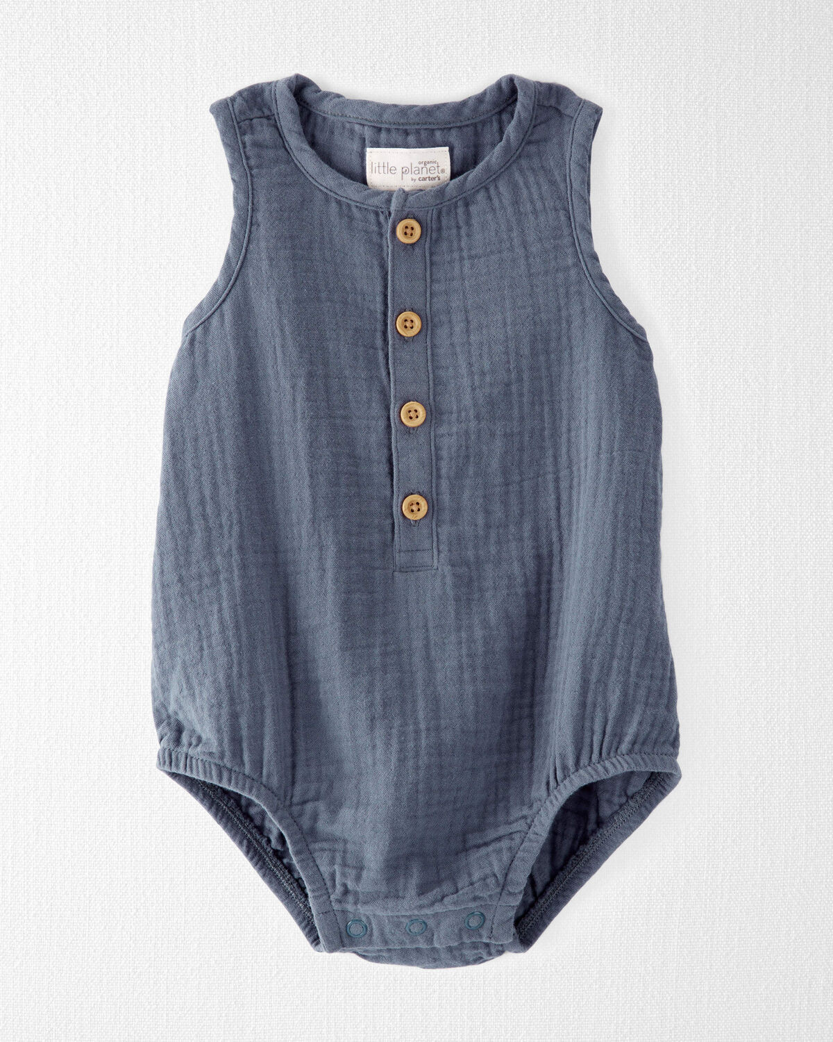 Sweet Cream Baby Organic Cotton Gauze Bubble in Cream | carters.com | Carter's