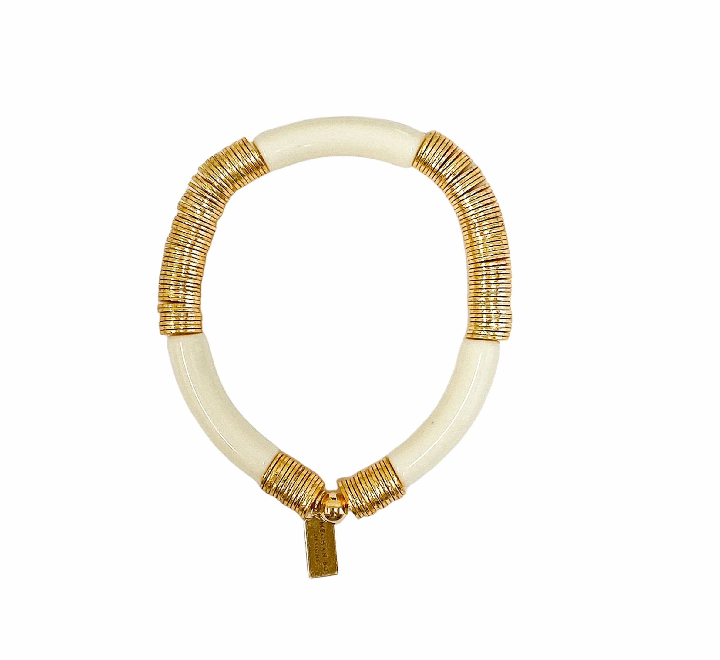 Tulum Cream Bracelet | Meghan Bo Designs