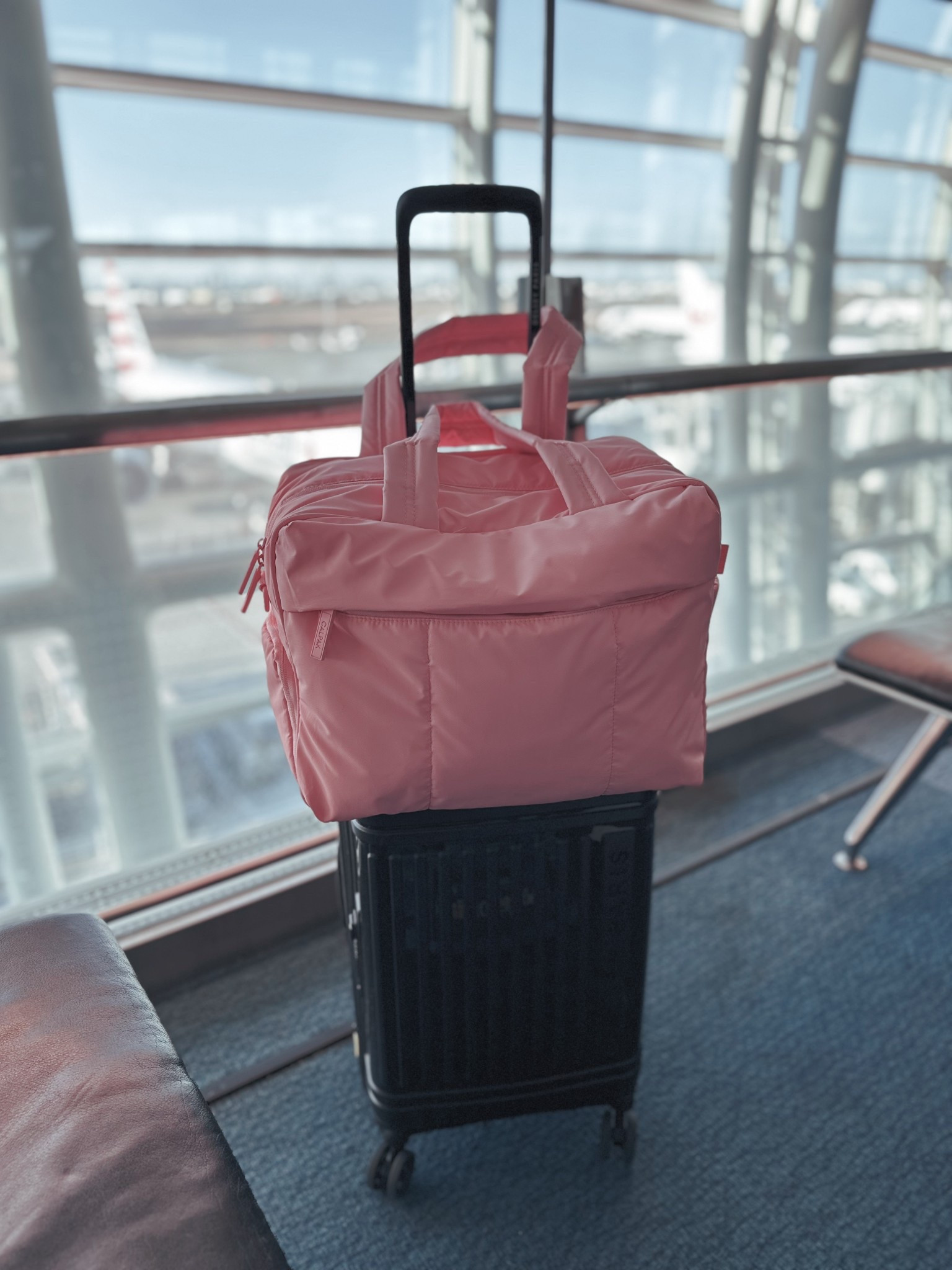 I bought this Calpak tote bag for our Japan trip and it’s been so great! It’s so roomy and holds a lot (pair of shoes, a couple days worth of outfits, books, and more!). I also love that the handles are plushy making it more comfy when I wear it on my shoulder. I got the “blossom” color 🌸 

#LTKTravel