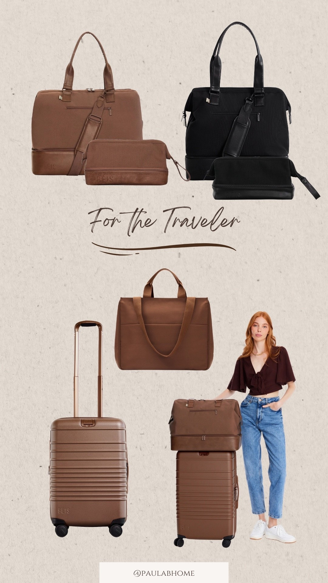 Sale alert: early Black Friday 25% off sale at Beis with code EARLY25. 

They have every piece you need for your travel, in many colors. Of course, my favorite is the brown one. Perfect for the ones who like to buy Christmas gifts early. 

Travel needs, luggage, carry-on, weekender, bags  

#LTKTravel #LTKU #LTKSaleAlert