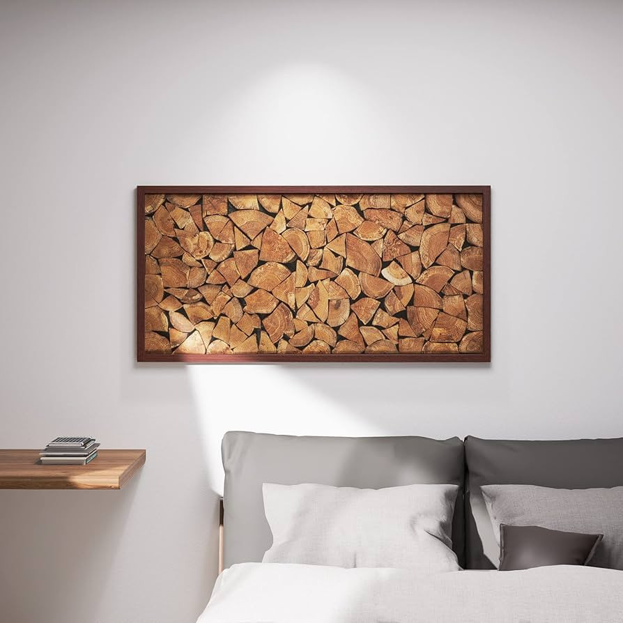 CONSDAN Wood Wall Decor | USA Grown Hardwood, Rustic Wooden Wall Art, Home Decorations for Living... | Amazon (US)