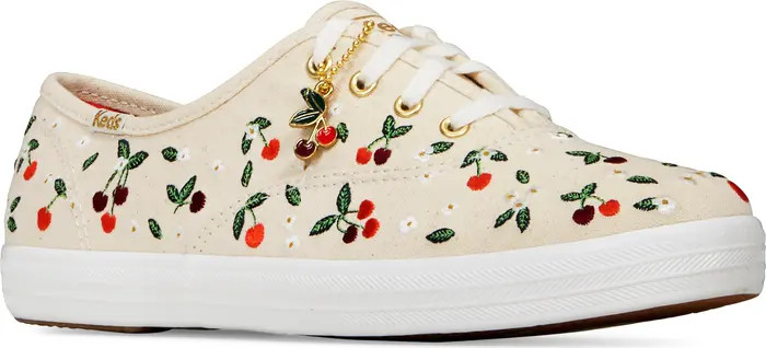 Keds® x Rifle Paper Co. Cherries Champion Sneaker (Women) | Nordstrom | Nordstrom