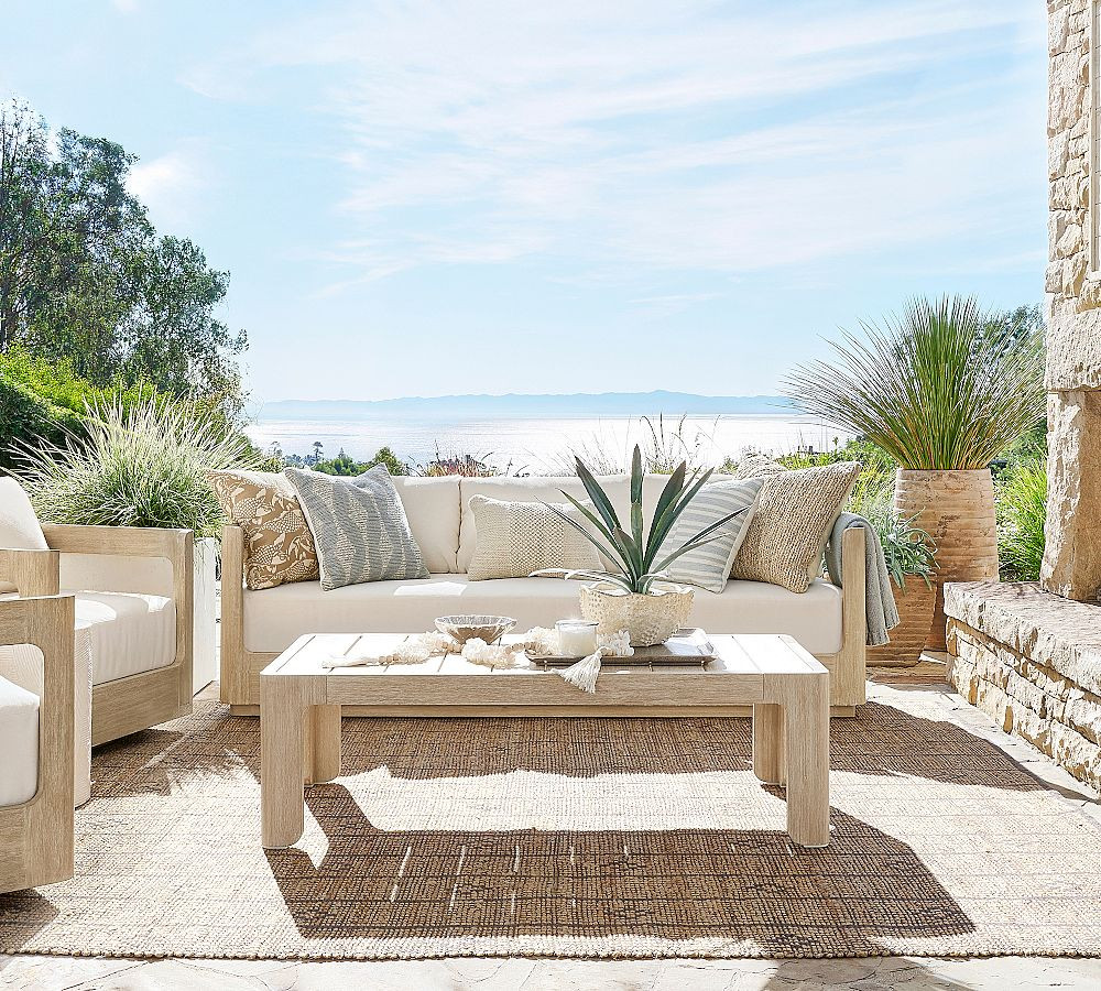 Aptos Outdoor Sofa (84") | Pottery Barn (US)