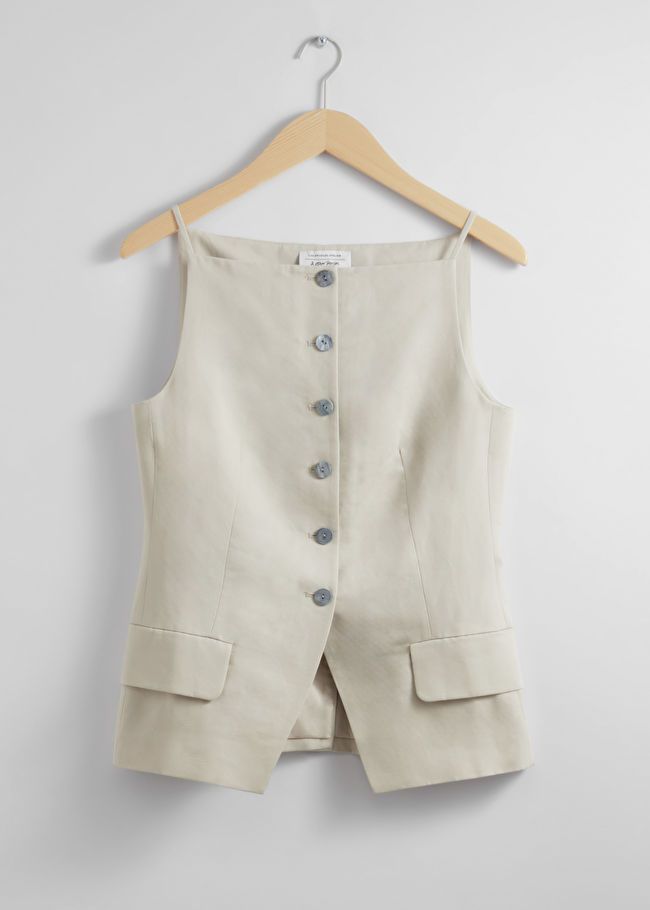 Tailored Strappy Waistcoat | & Other Stories (EU + UK)