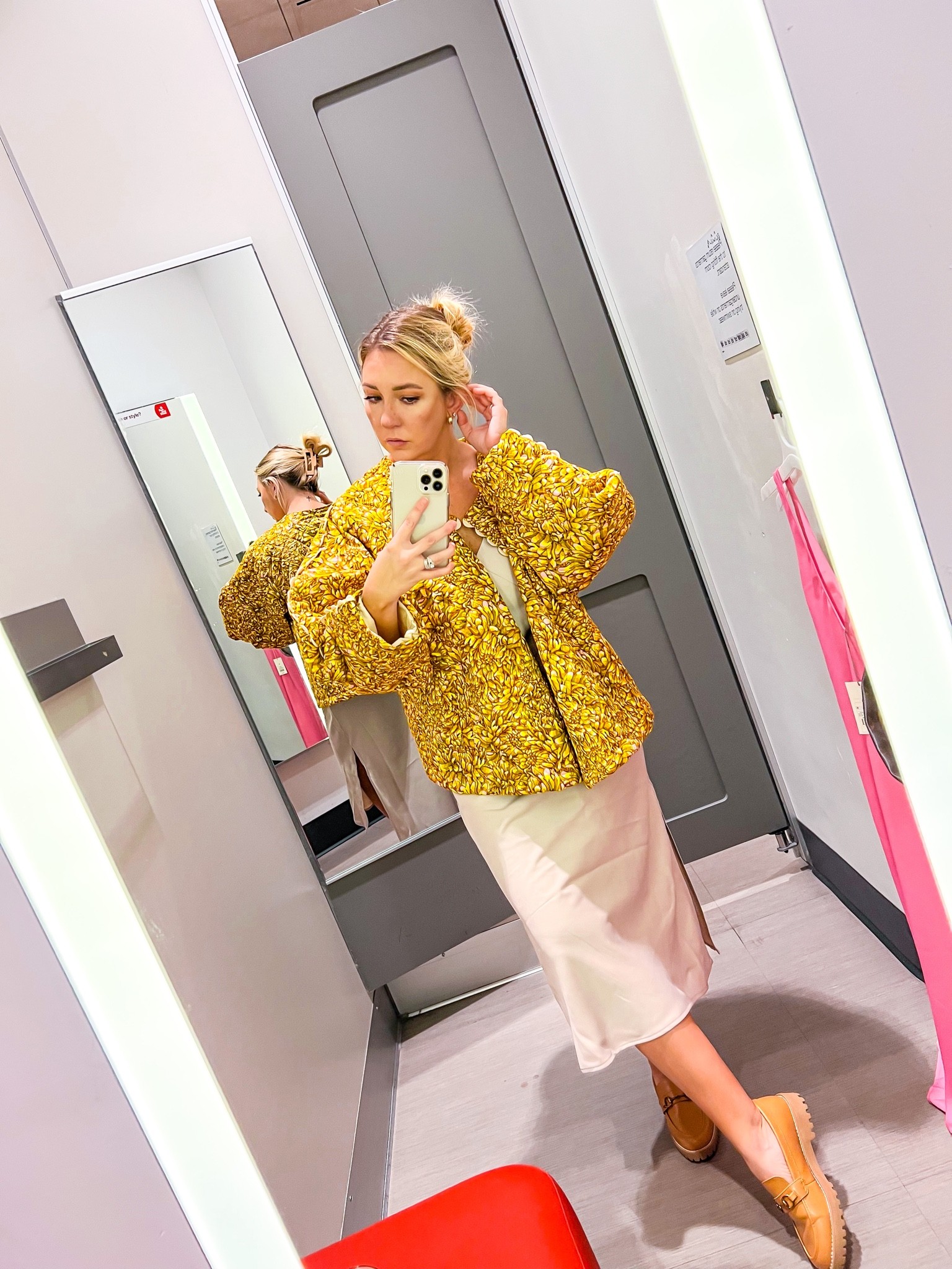 Target Try On. Curating a new color story for upcoming travels. Neutrals with pops of color. Recommend purchasing 2 sizes up for the oversized look. Purchased a 2X. Loving the satin slip dress moment! 


#targetfinds #LTKtravel #LTKtarget #parianstyle #neutrals #slipdress #springclothingcapsule #paris #spring 

#LTKstyletip #LTKSeasonal #LTKunder100