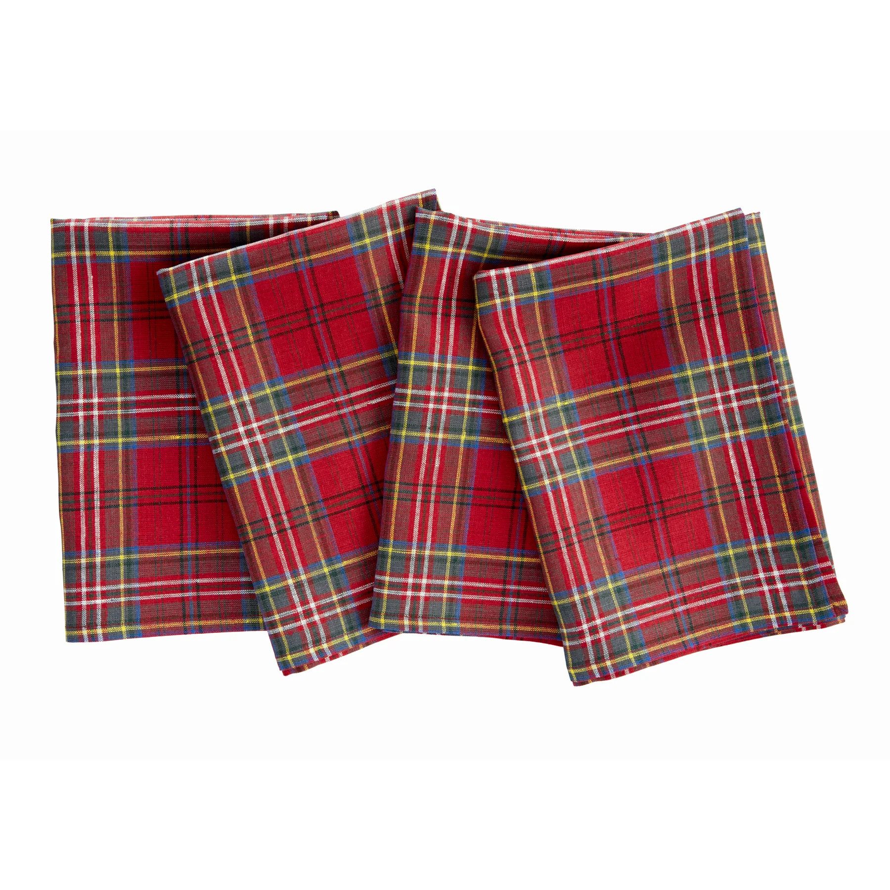 Classic Tartan Plaid Napkins | Solino Home