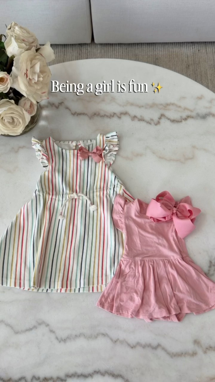 Baby girl and toddler outfits that match or coordinate! Love these for spring and summer for my little ones

#LTKBaby #LTKKids #LTKootd