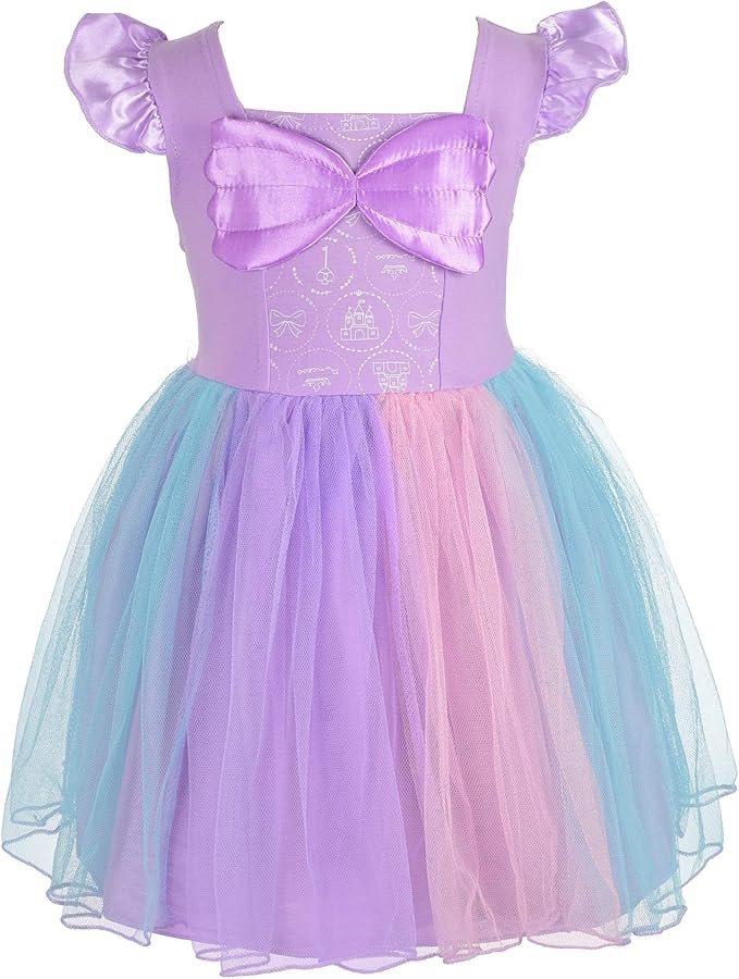 Dressy Daisy Princess Dress Up Clothes Halloween Fancy Party Tulle Skirt Summer Outfit for Baby &... | Amazon (US)