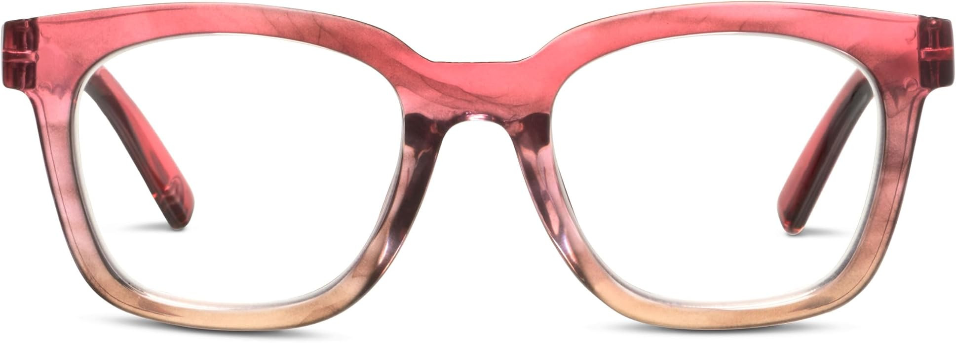 Peepers by PeeperSpecs Women's to The Max Square Blue Light Blocking Reading Glasses | Amazon (US)