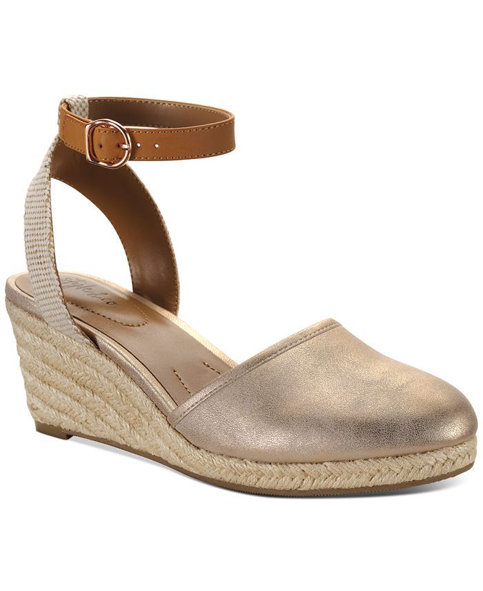 Style & Co Mailena Wedge Espadrille Sandals, Created for Macy's & Reviews - Sandals - Shoes - Mac... | Macys (US)