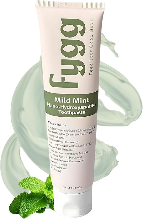 Fygg Fluoride Free Toothpaste, Nano Hydroxyapatite (Mild Mint) | Dentist Recommended - for Remine... | Amazon (US)