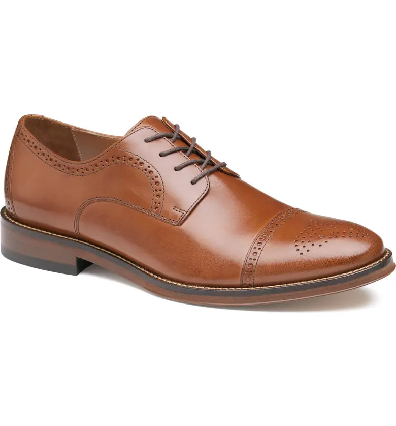 Sutton Cap Toe Medallion Derby (Men) | Nordstrom