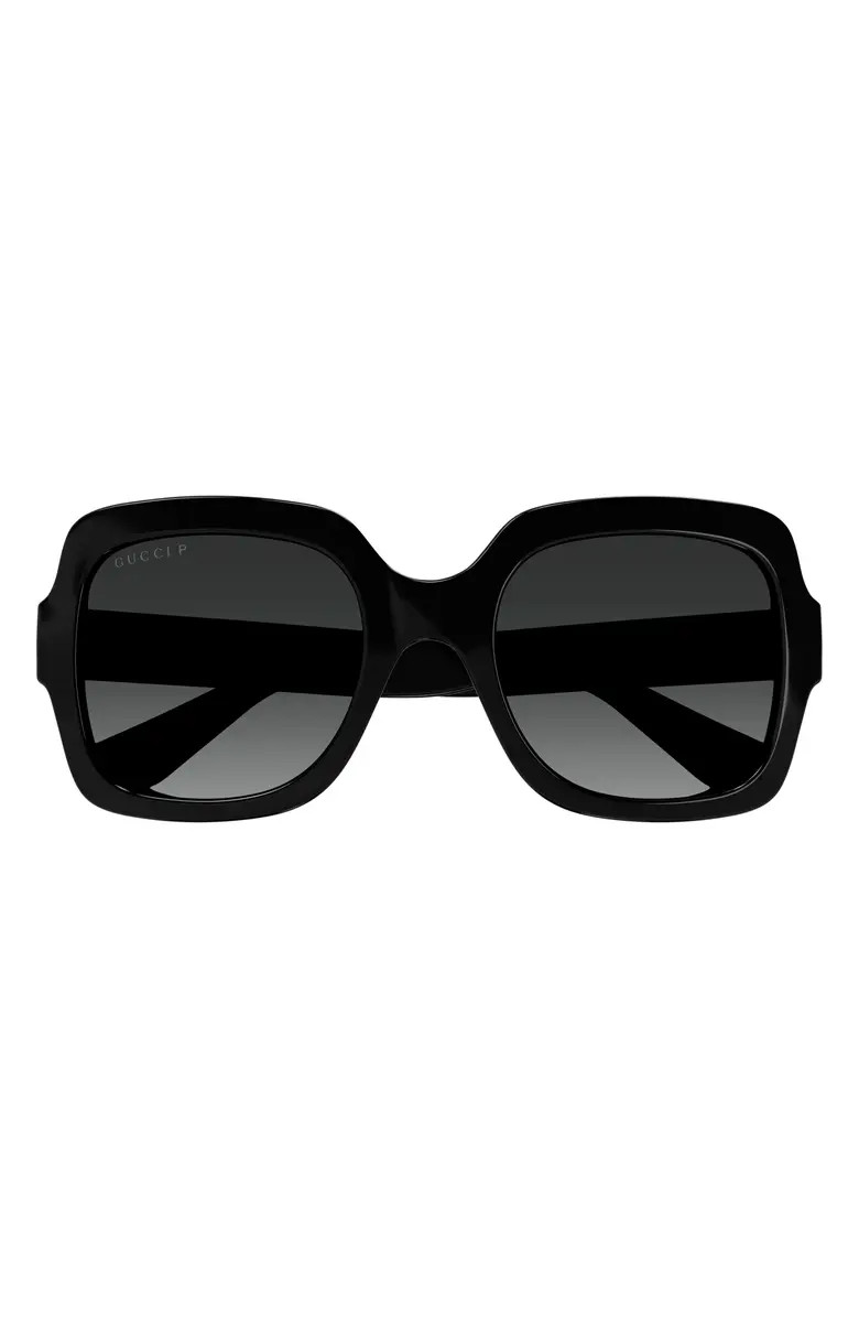 54mm Polarized Square Sunglasses | Nordstrom