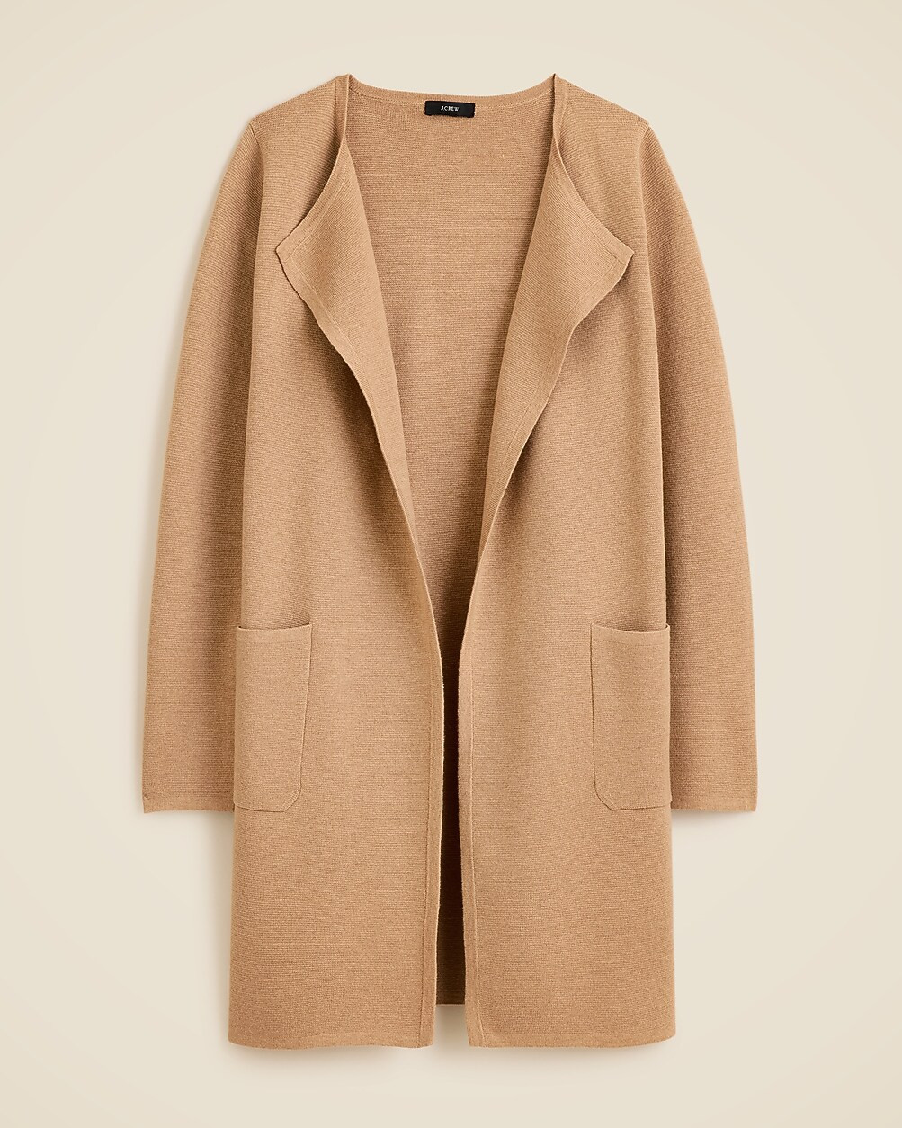 Juliette collarless sweater-blazer | J. Crew US