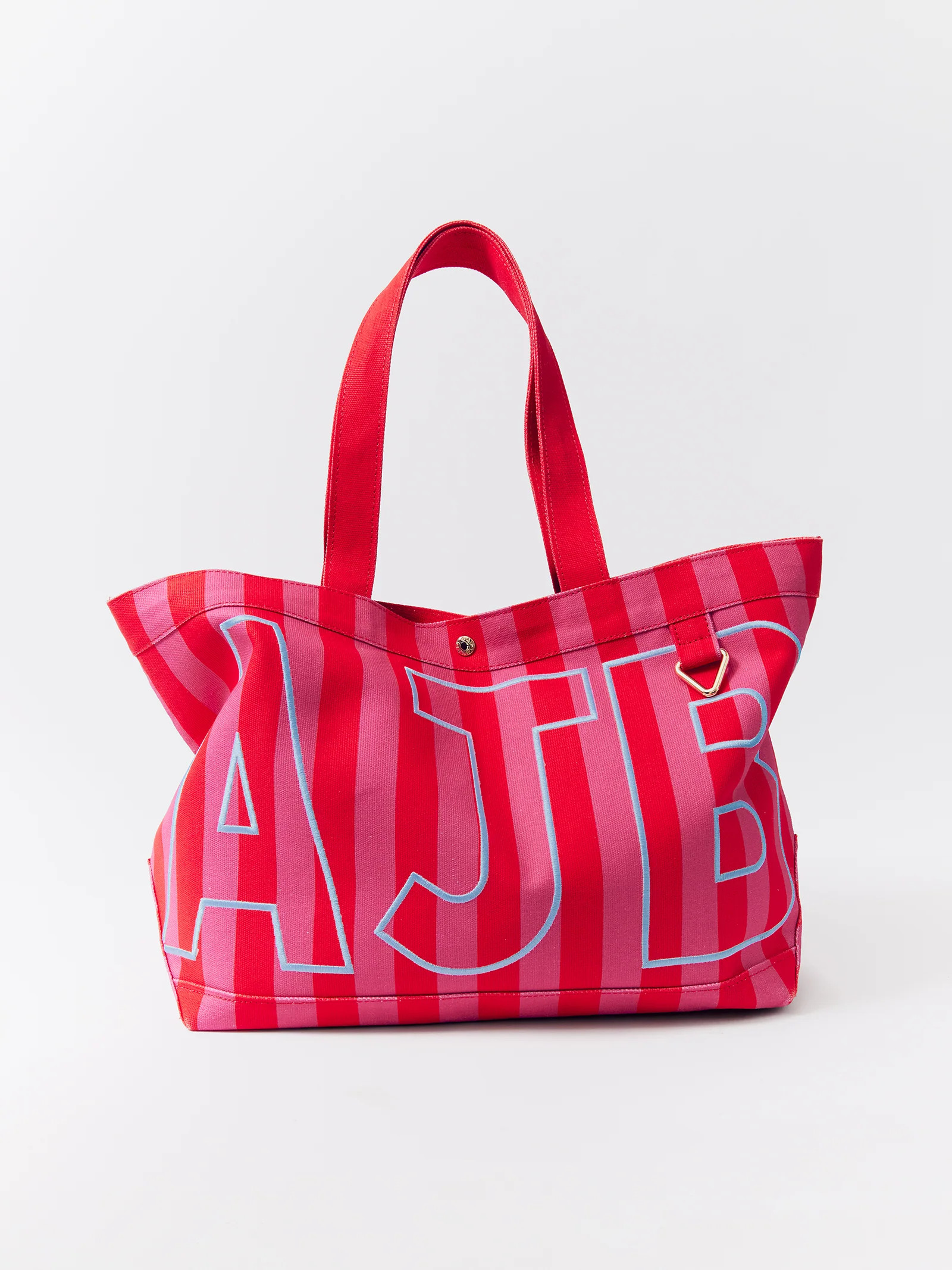 Striped Custom Alpha Tote - Cabana | BaubleBar
