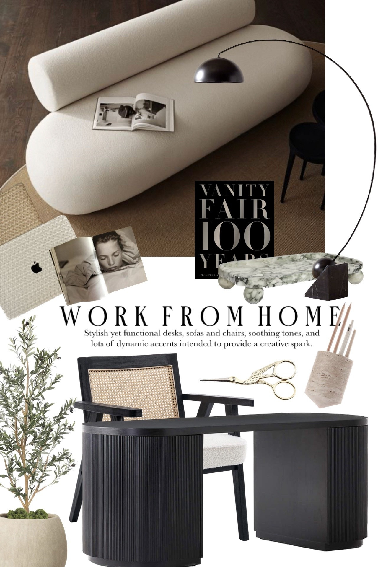 Home office 🖥️

#work #home #interiordesign #homeoffice #furniture desk MacBook case olive tree rug chair 

#LTKSaleAlert #LTKHome #LTKOver40