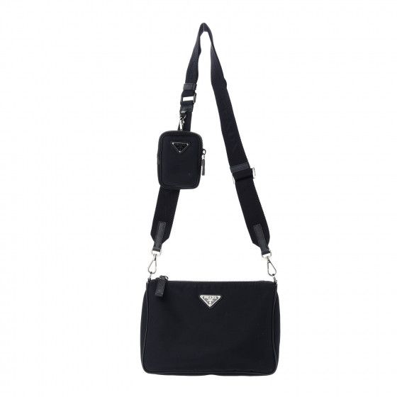 PRADA Nylon Re-Edition 2000 Shoulder Bag Black | Fashionphile