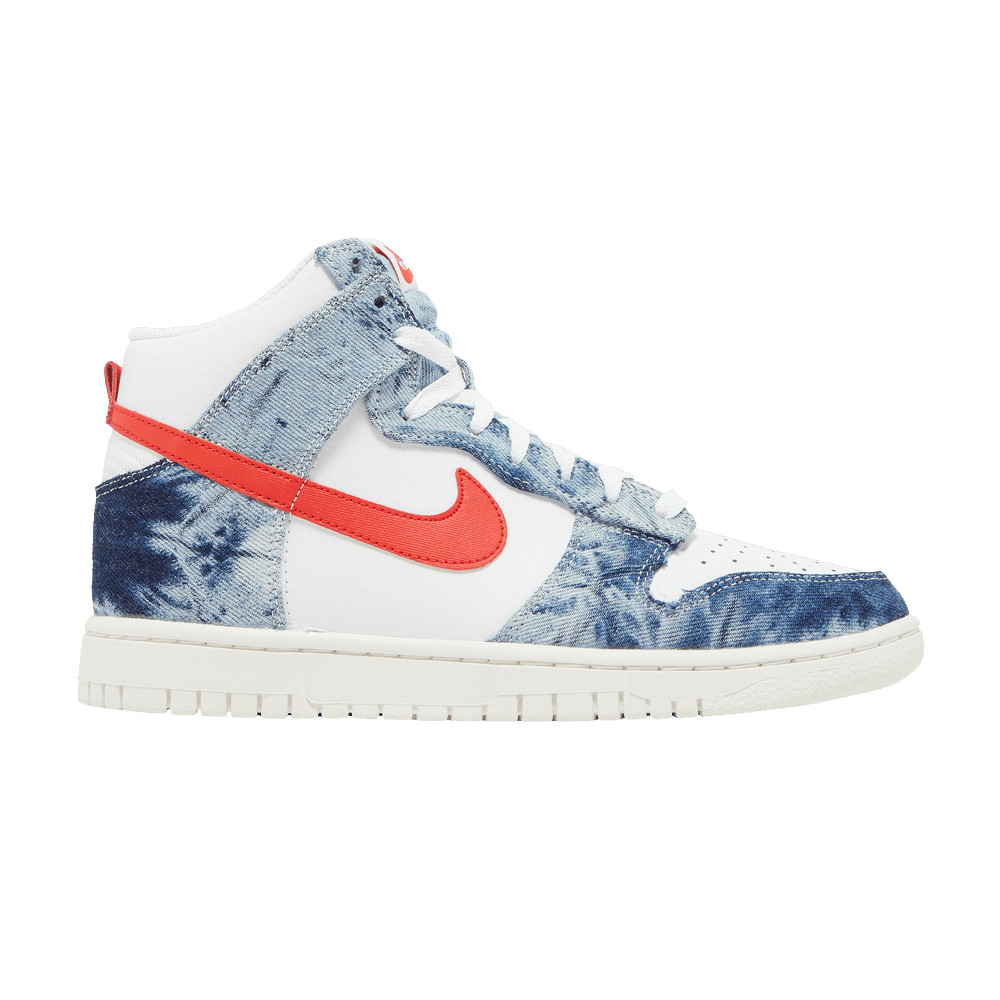 Nike Dunk High 'Washed Denim' Sneakers | GOAT