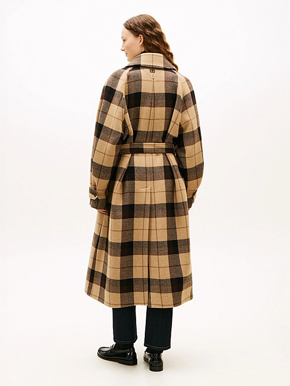 Oversized Fit Wollmix-Mantel mit Kaschmir | Tommy Hilfiger (DE)