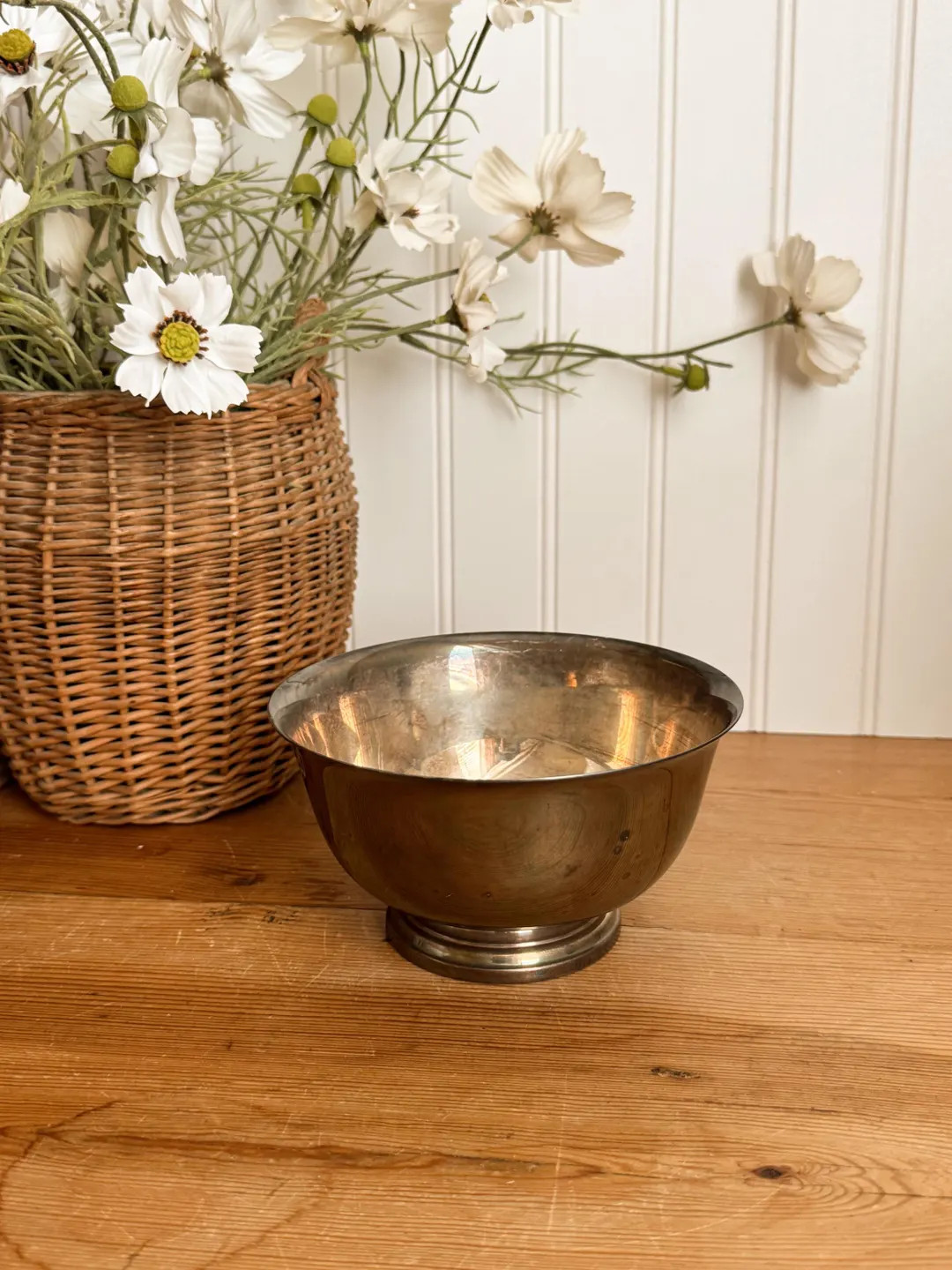 Vintage Silver Plated Patina Pedestal Bowl, Webster Wilcox, International Silver Co. - Etsy | Etsy (US)
