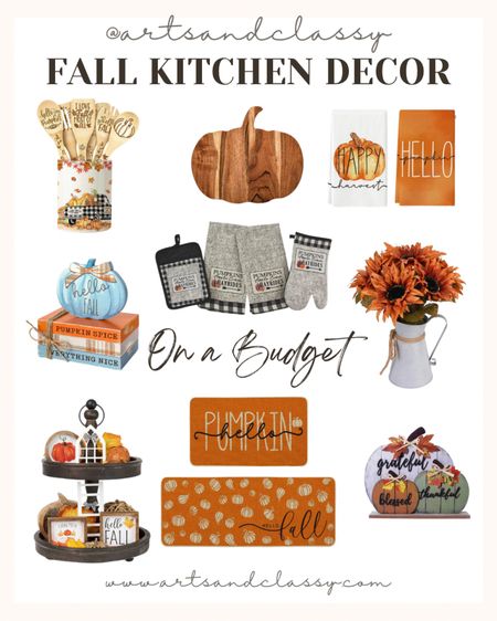If you’re all about decorating every room in your home for the season, these Fall Kitchen decor finds are perfect for you! Add some festive flair to your space with these budget-friendly pieces, all under $30!#LTKunder50

#LTKhome #LTKSeasonal