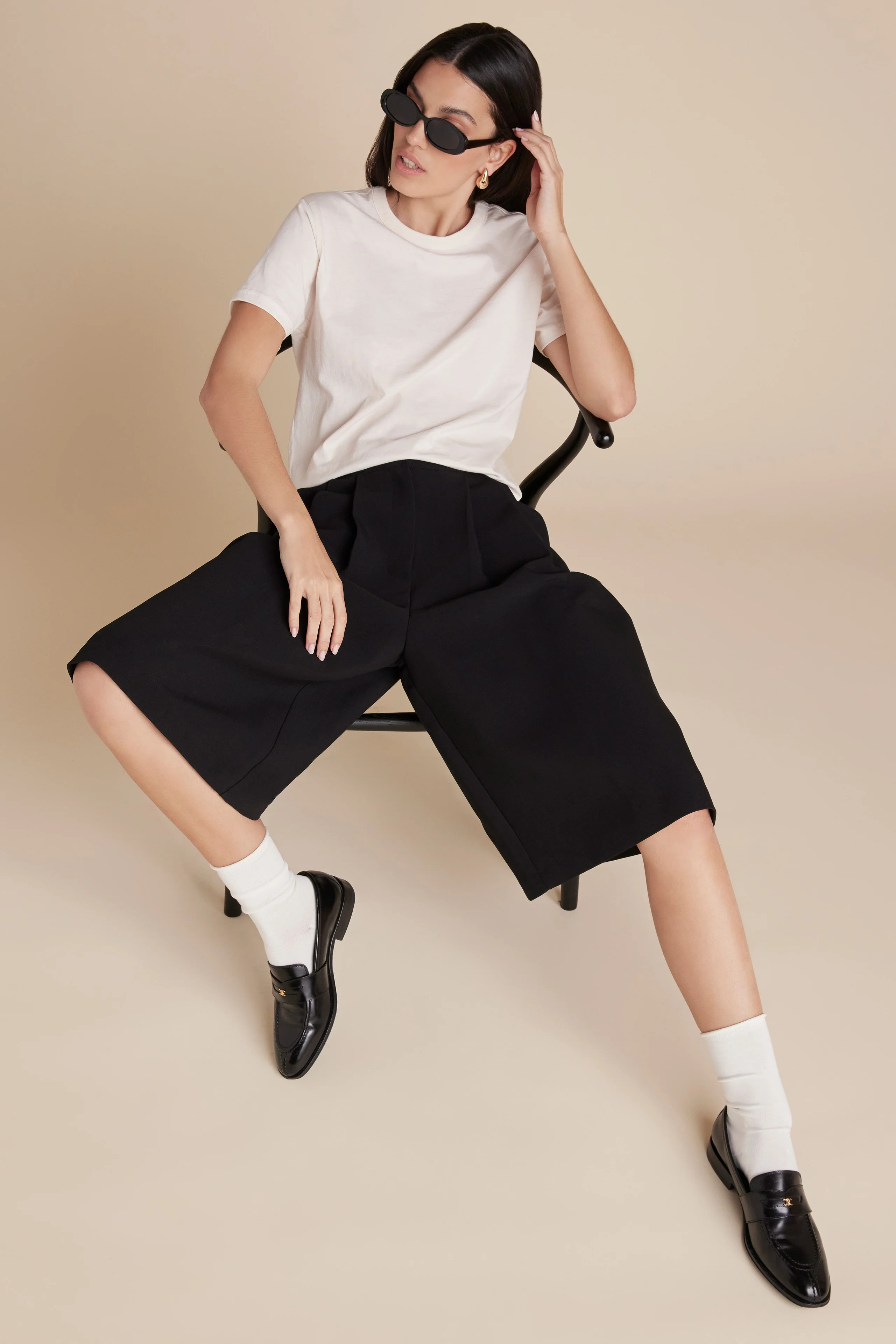 The Iconically Soft Perfect Tee In Cream | Sold Out NYC