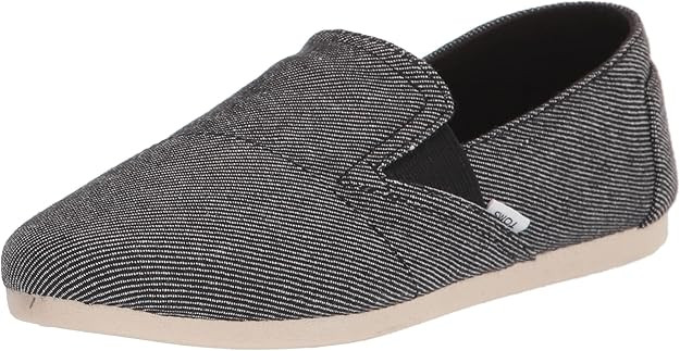 TOMS Womens Redondo Slip On Flats Casual - Beige | Amazon (US)
