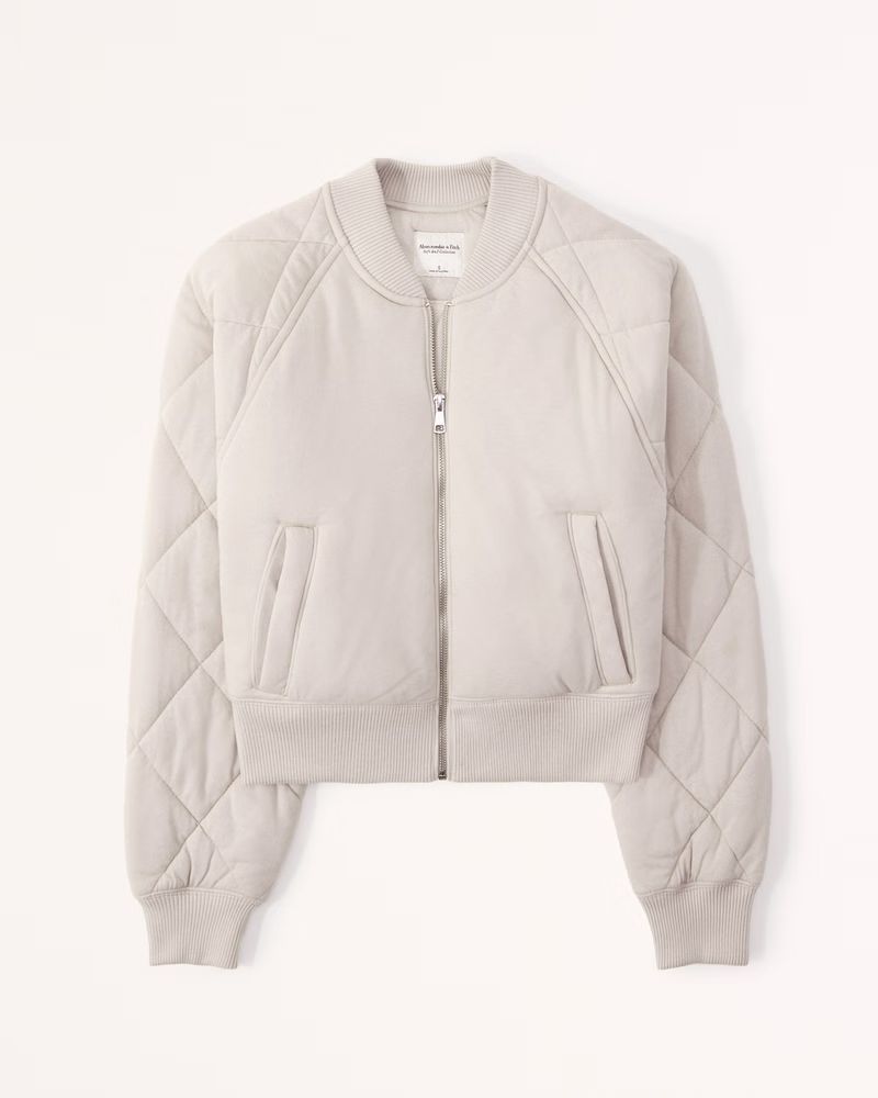 Quilted Bomber | Abercrombie & Fitch (US)