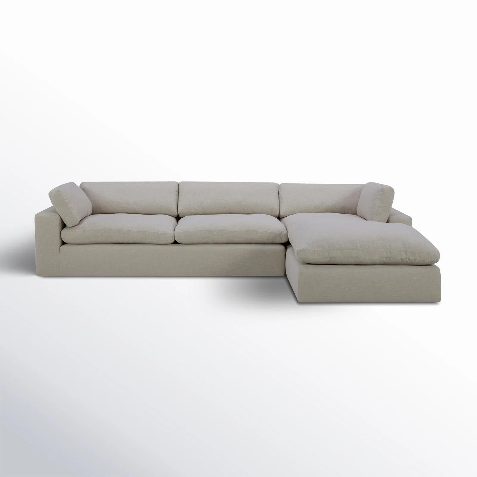 AllModern Asher 2 - Piece Upholstered Chaise Sectional & Reviews | Wayfair | Wayfair North America