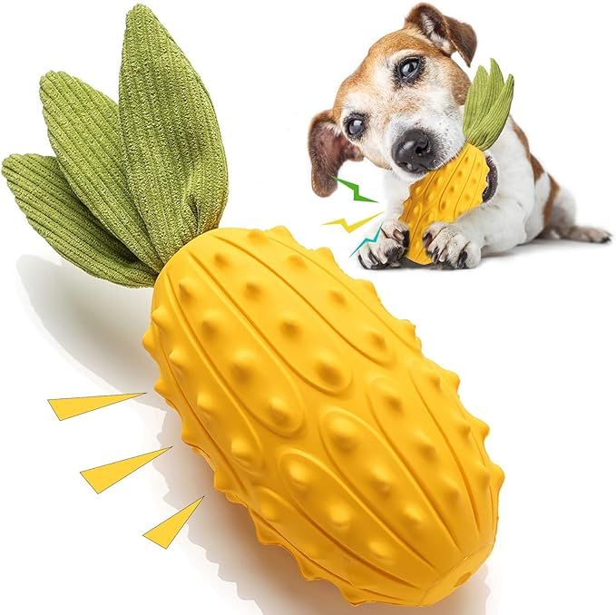 Pet Supplies : Dog Toys, Dog Chew Toys for Aggressive Chewers, Puppy Teething Chew Toys, Natural ... | Amazon (US)