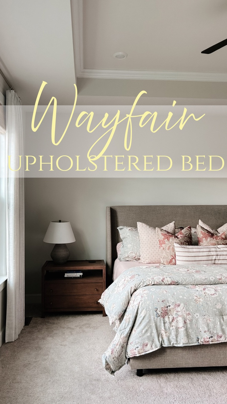Can we take a moment for this Wayfair Tilly Upholstered Bed? 😍 The shape, the texture, the neutral tone — it’s giving high-end designer vibes without the price tag. It completely transformed my bedroom into the cozy, elevated space I’ve been dreaming of. ✨

#LTKU #LTKHome #LTKMidsize