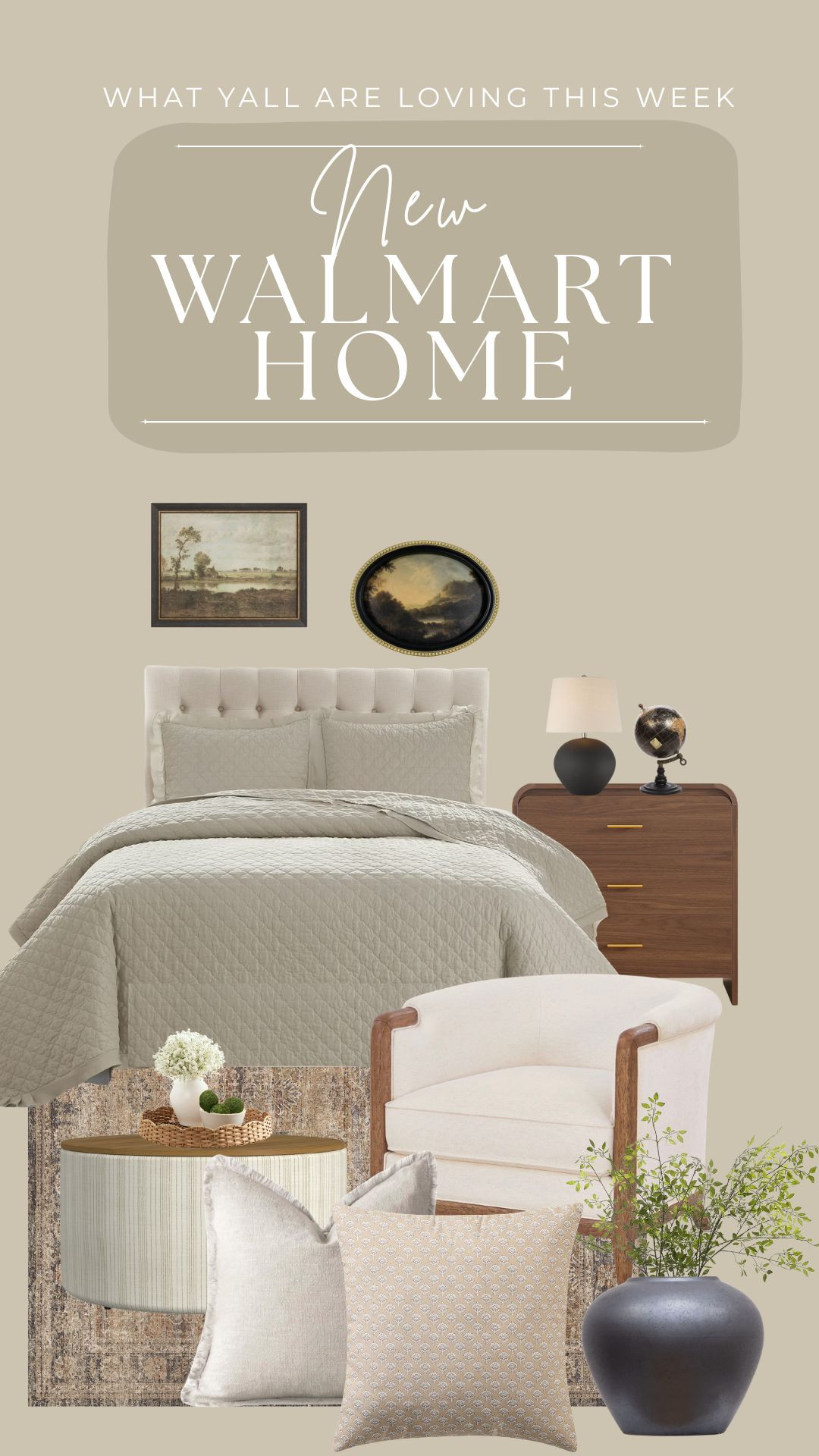 If you love an elevated bedroom look without the elevated price, Walmart home is so good right now. There are beautiful bedding layers, neutral pillows, cozy throws, and chic accents that make styling your bed and nightstands feel effortless. It’s that soft, pulled-together bedroom refresh that looks high-end but is totally budget-friendly. ✨

• • Walmart bedroom styling, Walmart home, neutral bedroom decor, bedding layers, pillows and throws, nightstand styling, cozy bedroom, affordable home decor, bedroom refresh, chic home finds 

 