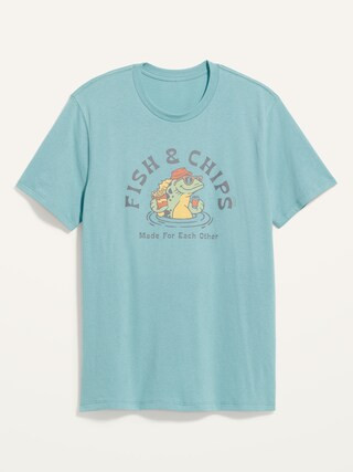 Soft-Washed Graphic T-Shirt for Men | Old Navy (US)