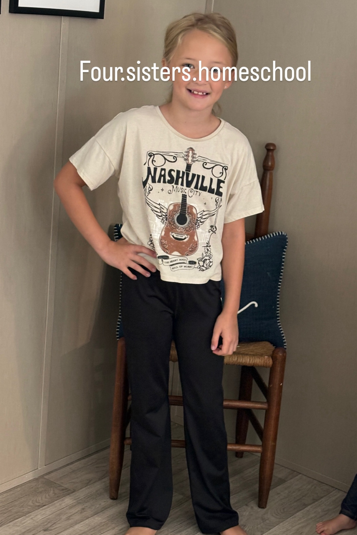 Her first outfit from her new Walmart haul—flare leggings and graphic tees!

#LTKKids #LTKFamily #LTKSaleAlert