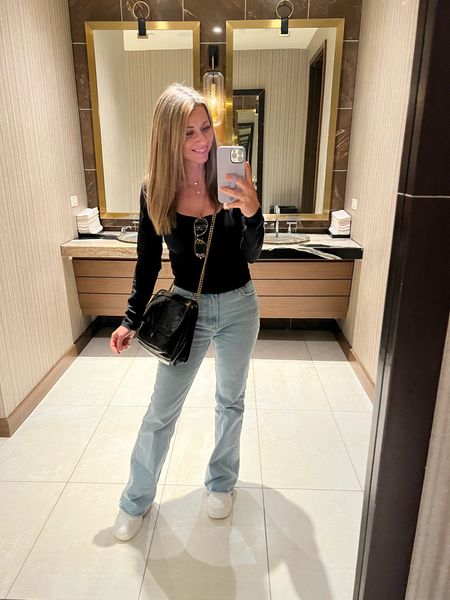 My favorite Abercrombie jeans! Wearing a 25! 

#LTKstyletip #LTKunder100 #LTKshoecrush
