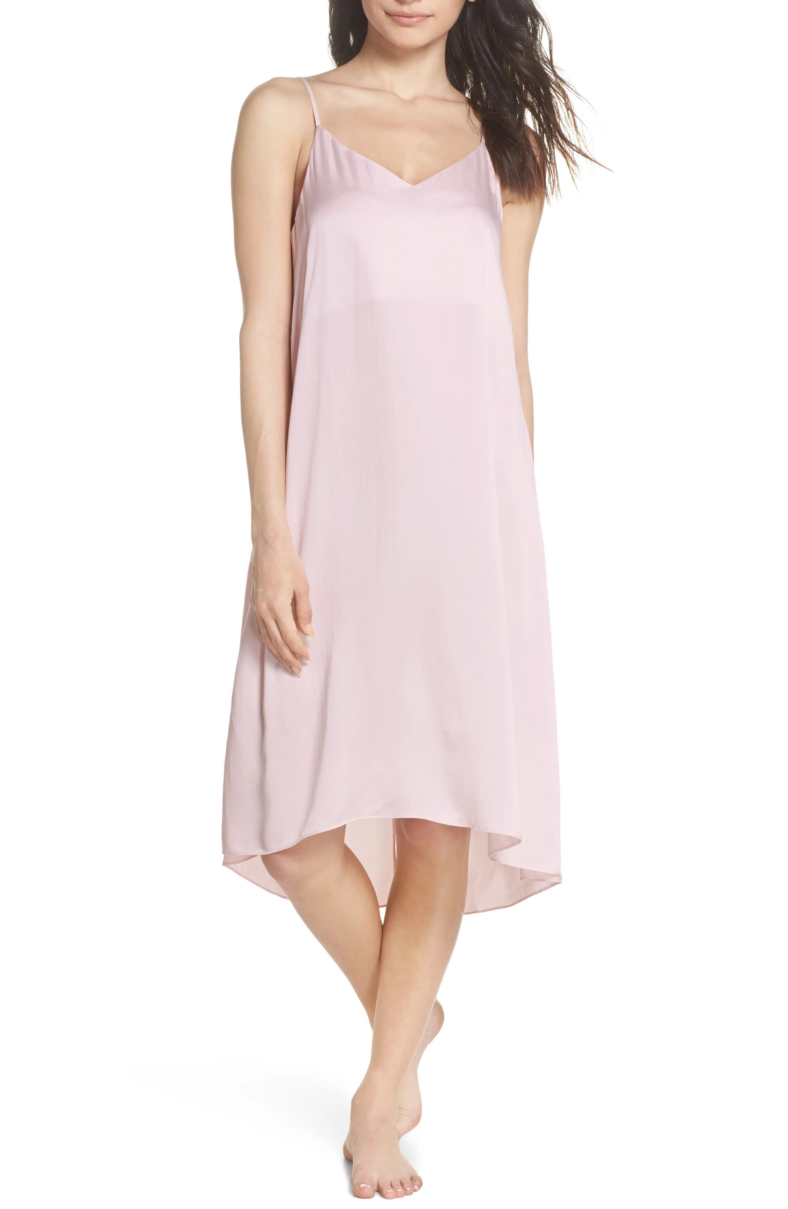 Women's Papinelle Silk Nightgown, Size Small - Pink | Nordstrom