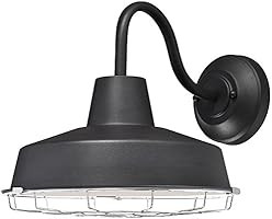 Westinghouse 6204700 Academy One-Light LED Outdoor Wall Fixture, Textured Black Finish with Chrome C | Amazon (US)
