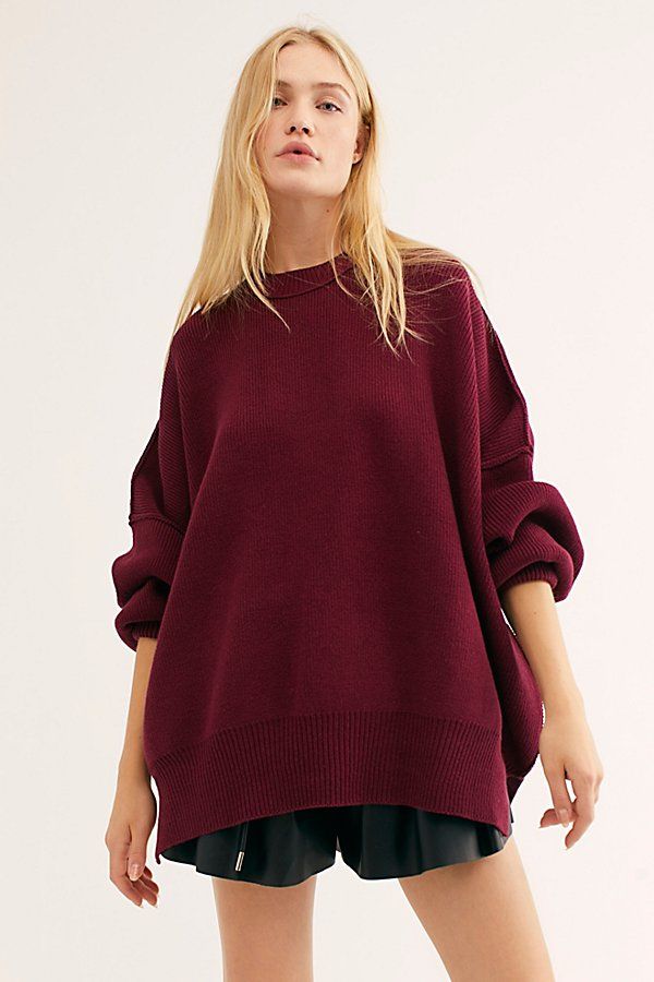 Easy Street Tunic by Free People, Pomegranate, M | Free People (Global - UK&FR Excluded)