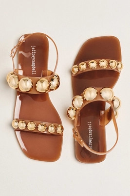 Jeffrey Campbell Gum Drop Studded Jelly Sandals | Anthropologie (US)
