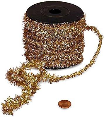 Gold Tinsel Wire, 1/2" X 10Yd | Amazon (US)