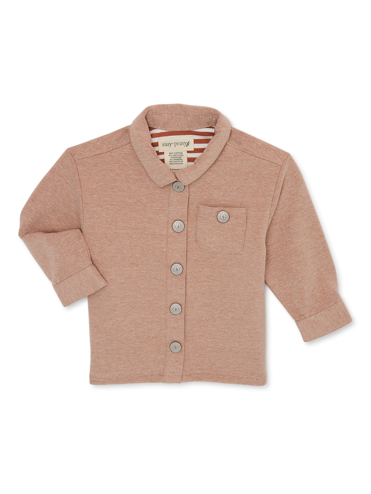 easy-peasy Baby Boys Collared Jacket, Sizes 0-24 Months | Walmart (US)