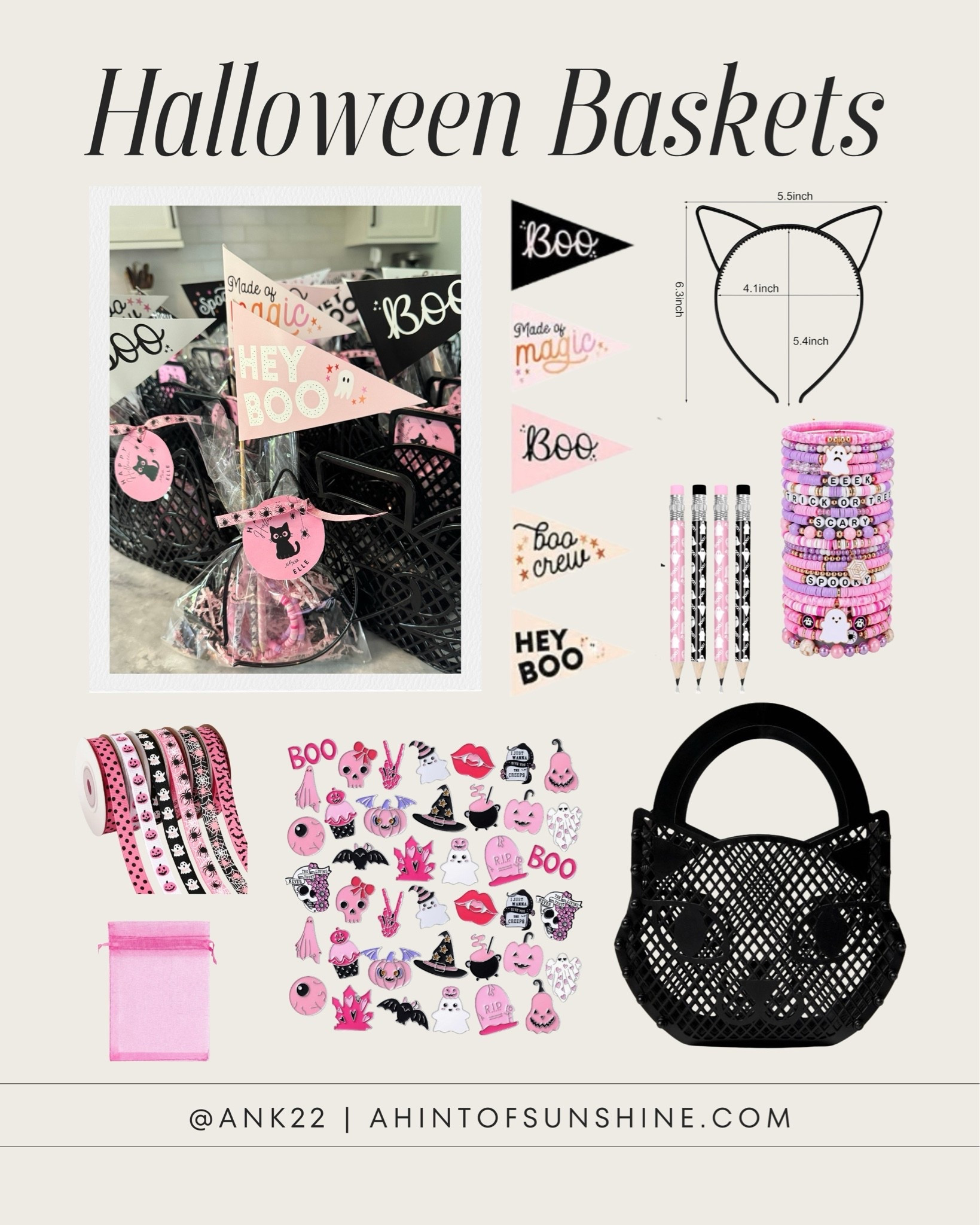 All treats, no tricks! 🐈‍⬛🎃 Putting together this cat-themed Halloween basket for my daughter’s preschool class was such a fun way to kick off spooky season. A little inspiration for your own classroom celebration—shop the finds below!

#LTKHalloween #LTKKids #HalloweenBasket #ClassroomHalloween

#LTKmomlife #LTKKids #LTKHome