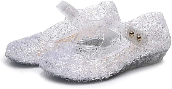 YOUKD Princess Cosplay Scarpe per Ragazza Sandali di Cristallo Scarpe Jelly per Halloween Festa di C | Amazon (IT)