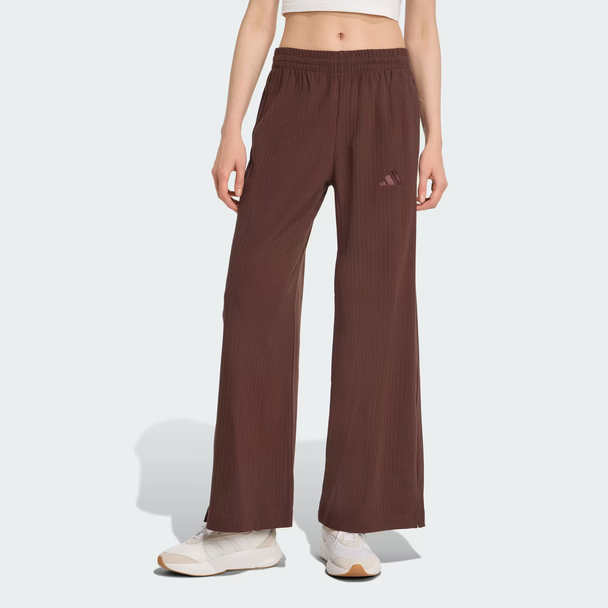 adidas ALL SZN Winterized Wide Leg Pants - Brown | Free Shipping with adiClub | adidas US | adidas (US)
