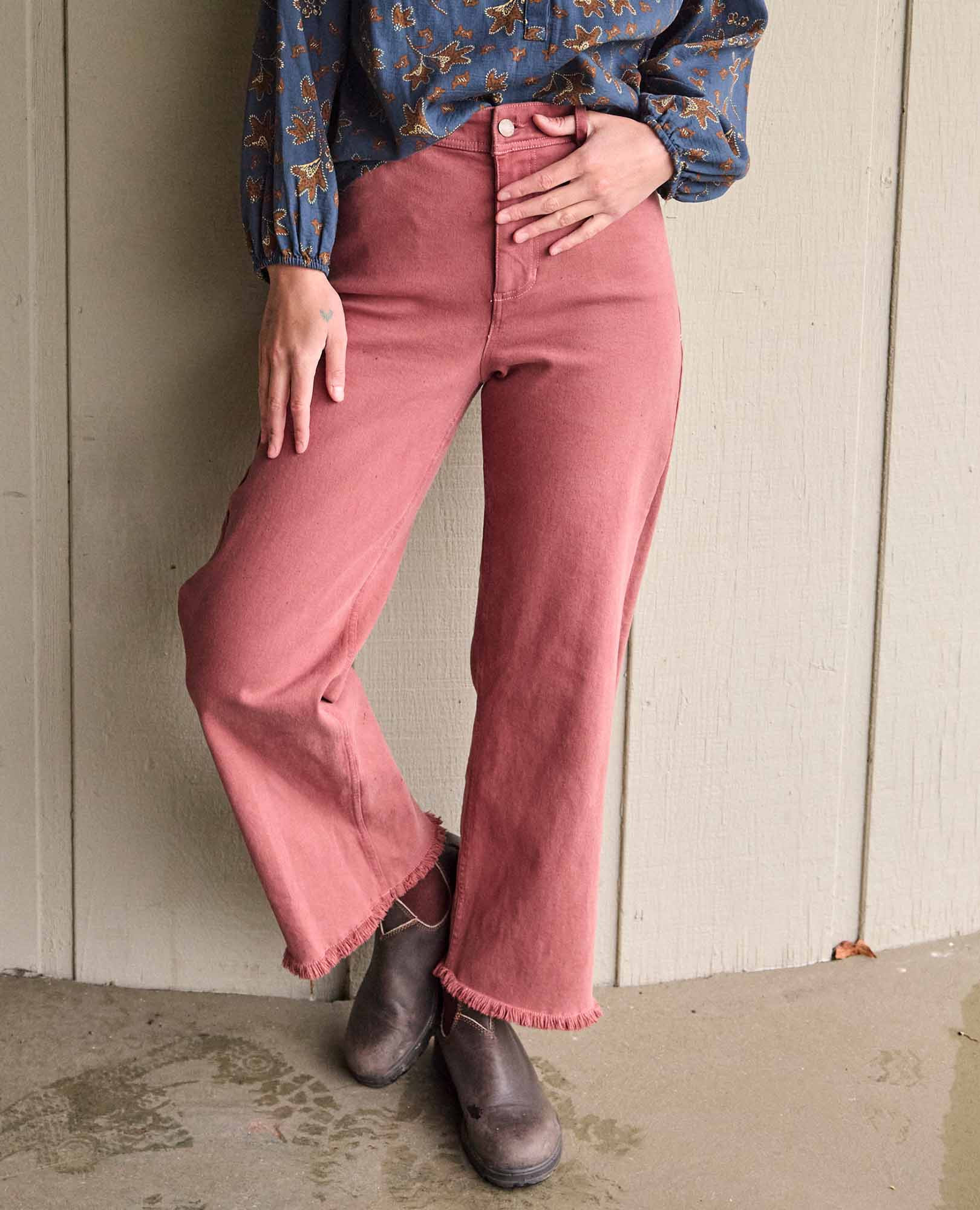 Balsam High Rise Pant | Organic Cotton Denim by Toad&Co | Toad&Co
