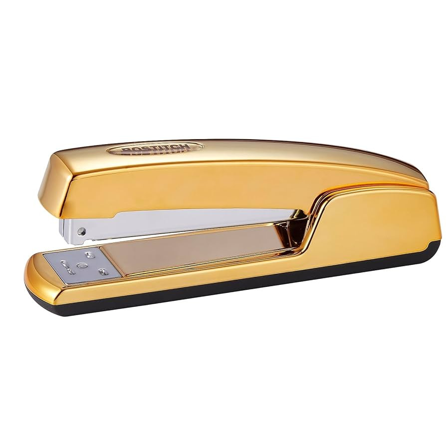 Bostitch Office Professional Metal Executive Stapler, 20 Sheet Capacity, Gold Chrome (B5000-GOLD) | Amazon (US)